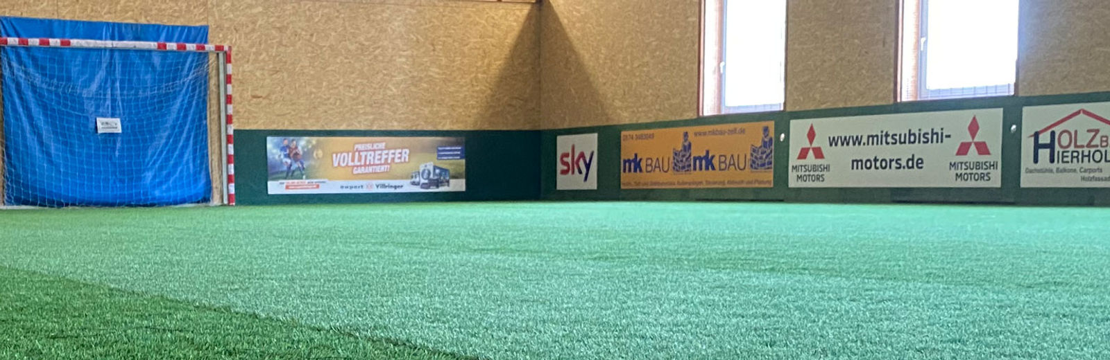 Indoor-Soccer Spielfeld
